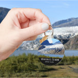 Mendenhall Glacier Juneau Alaska  Key Ring<br><div class="desc">This design may be personalised by choosing the customise further option to add text.

Contact me at colorflowcreations@gmail.com if you with to have this design on another product.  


See more of my creations or follow me at www.facebook.com/colorflowcreations,  www.instagram.com/colorflowcreations,  www.twitter.com/colorflowart,  and www.pinterest.com/colorflowcreations.</div>