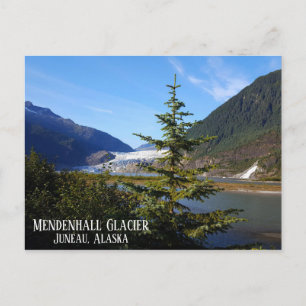 Mendenhall Glacier Juneau Alaska Postcard