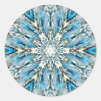 Mendenhall Glacier Mandala Stickers