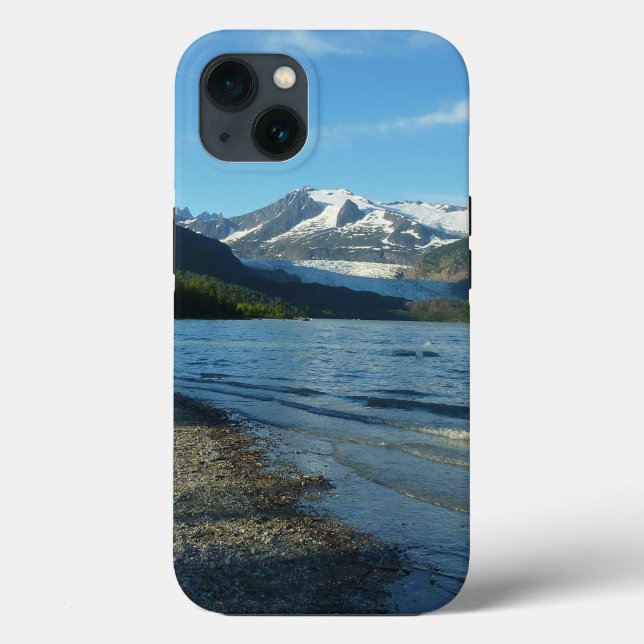 Mendenhall Lake in Juneau Alaska Landscape Case-Mate iPhone Case (Back)