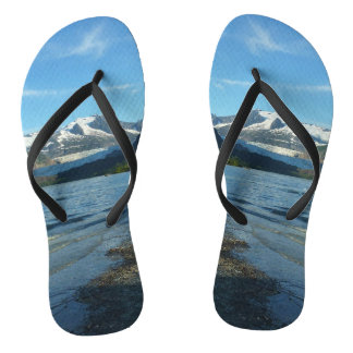 Mendenhall Lake in Juneau Alaska Landscape Jandals
