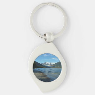 Mendenhall Lake in Juneau Alaska Landscape Key Ring