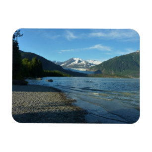 Mendenhall Lake in Juneau Alaska Landscape Magnet