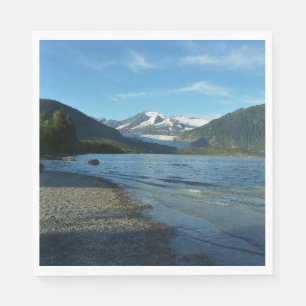 Mendenhall Lake in Juneau Alaska Landscape Napkin