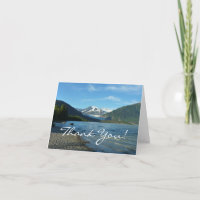 Mendenhall Lake in Juneau Alaska Landscape