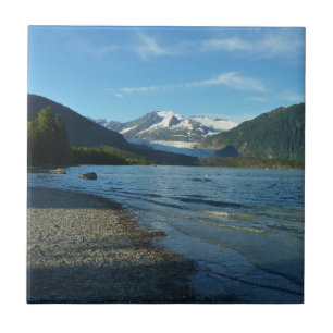 Mendenhall Lake in Juneau Alaska Landscape Tile