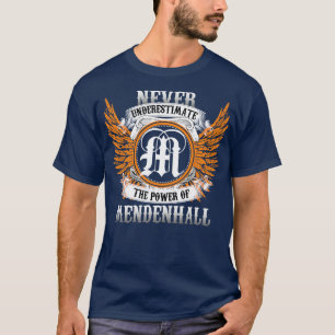 Mendenhall Name Shirt Never Underestimate The Powe