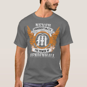 Mendenhall Name Shirt Never Underestimate The Powe