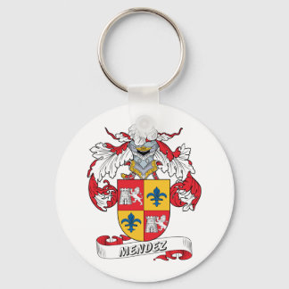 Mendez Family Crest Key Ring