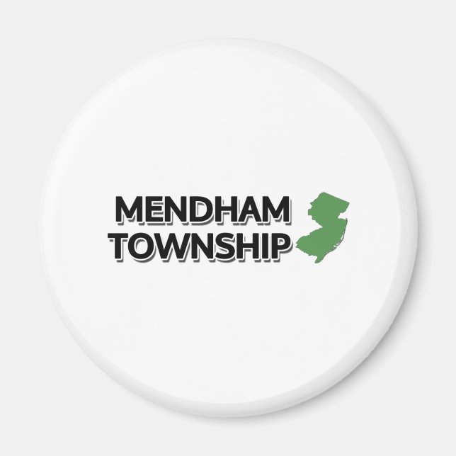 Mendham Township, New Jersey Magnet (Front)