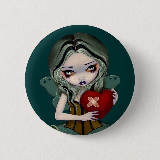 "Mending a Broken Heart" Button (Front)