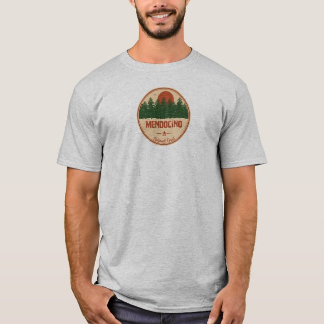 Mendocino National Forest T-Shirt (Front)