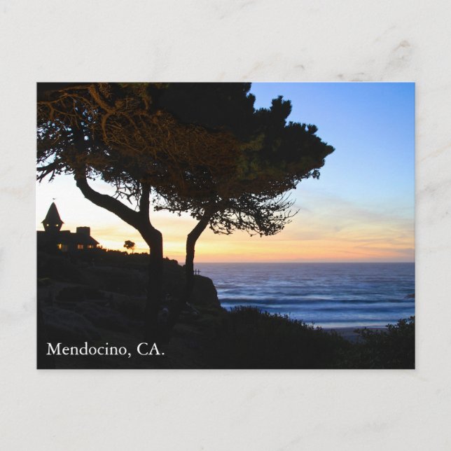 Mendocino Post Card (Front)