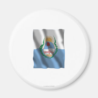 Mendoza waving flag magnet