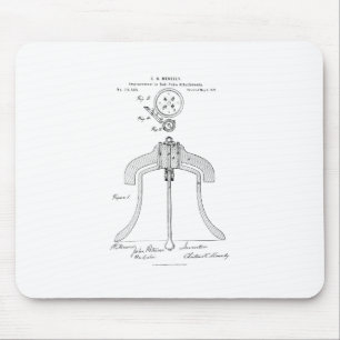 Meneely Bell Company - Yoke Patent Mouse Pad