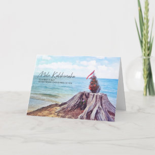 MENEHUNE SANTA Greeting Card