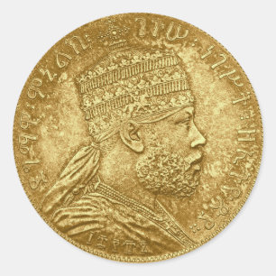 Menelik King Sticker
