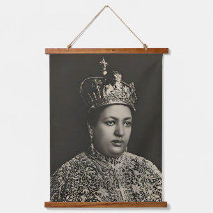 Menen Selassie Jah Rastafari Rasta Reggae Roots  Hanging Tapestry