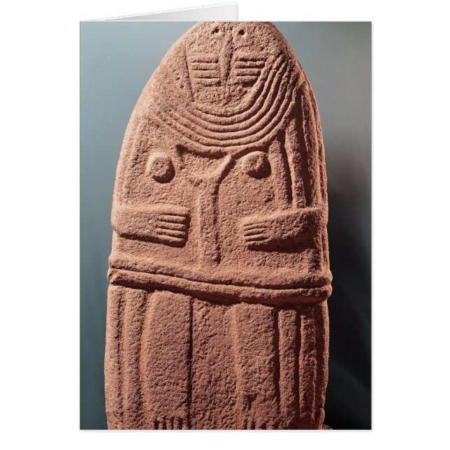 Menhir statue no.4, from Saint-Sernins-sur-Rance (Front)