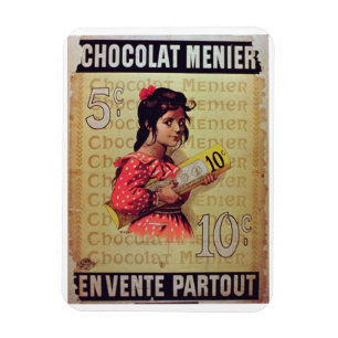 'Menier Chocolat', On Sale Everywhere (colour lith Magnet