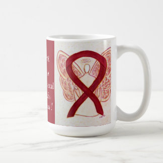 Meningococcal Meningitis Awareness Ribbon Mug