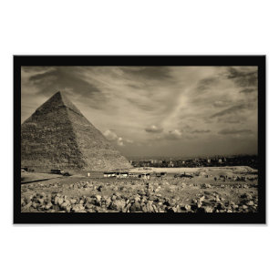 Menkaure Pyramid Photo Print