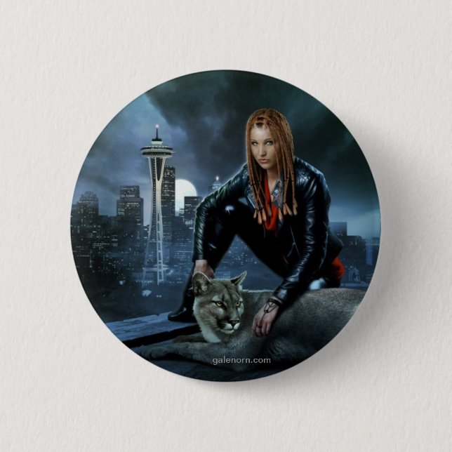 Menolly and Nerissa button (Front)