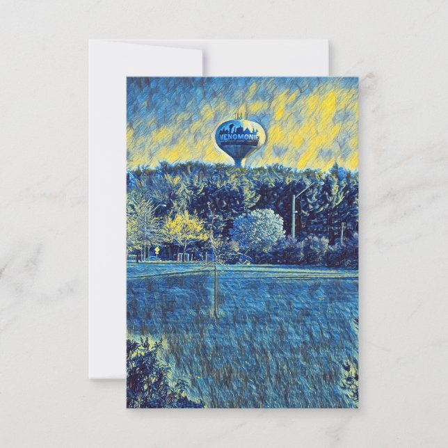 Menomonie, Wisconsin Thank You Card (Front)