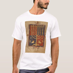 Menorah and other vessels of the temple T-Shirt