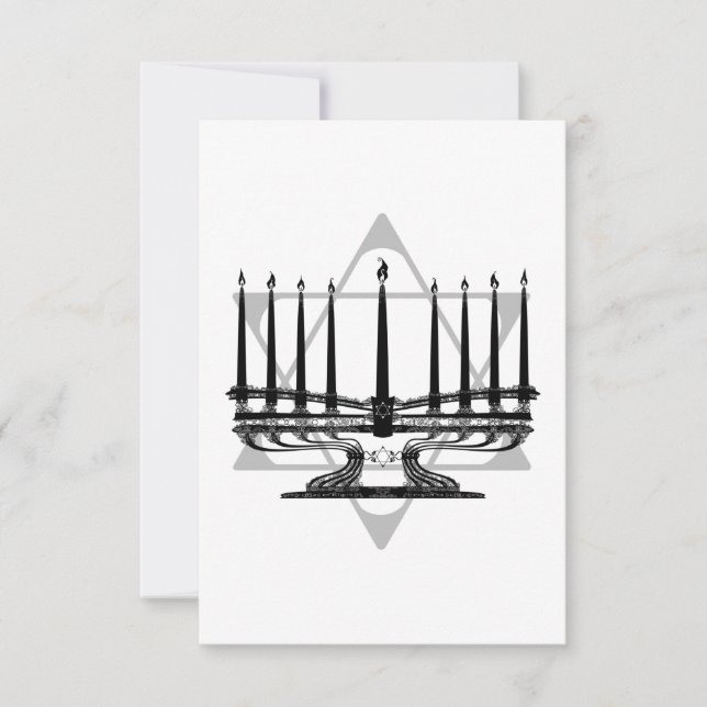 Menorah and Star (Front)