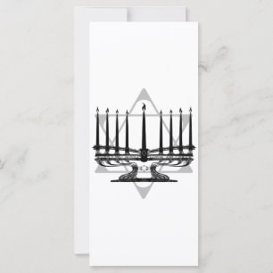 Menorah and Star