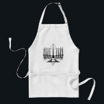 Menorah and Star Standard Apron<br><div class="desc">Original Artwork by Thedustyphoenix.</div>