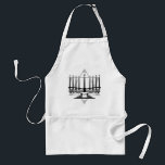 Menorah and Star Standard Apron<br><div class="desc">Original Artwork by Thedustyphoenix.</div>