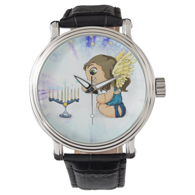 Menorah Angel Watch (Front)
