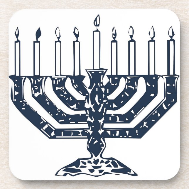 Menorah Coaster (Front)