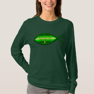 Menorah & Fish T-Shirt