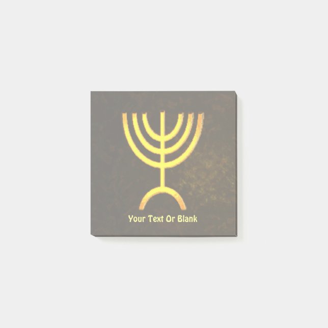 Menorah Flame Post-it Notes (Front)