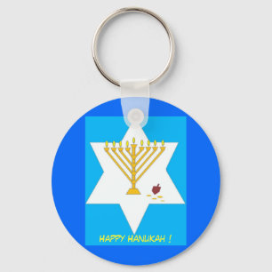 Menorah Key Chain