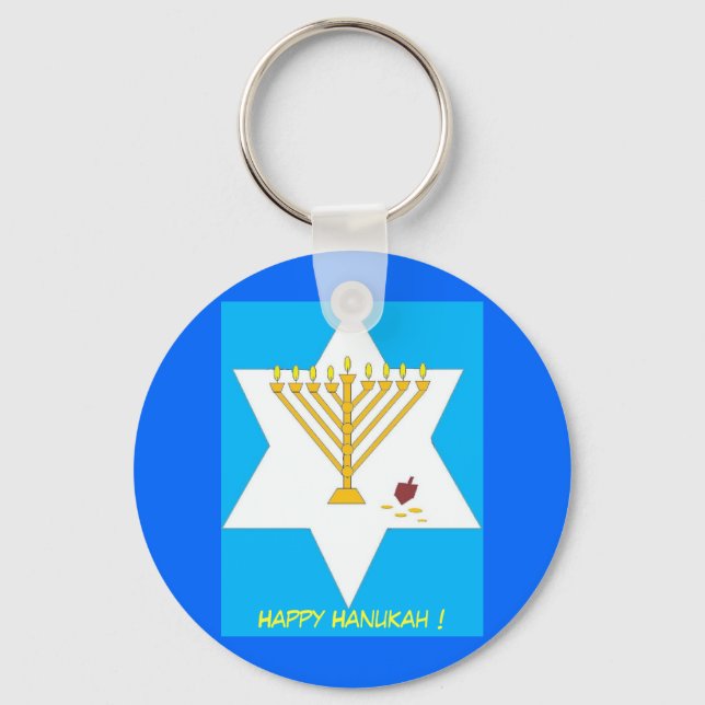 Menorah Key Chain (Front)