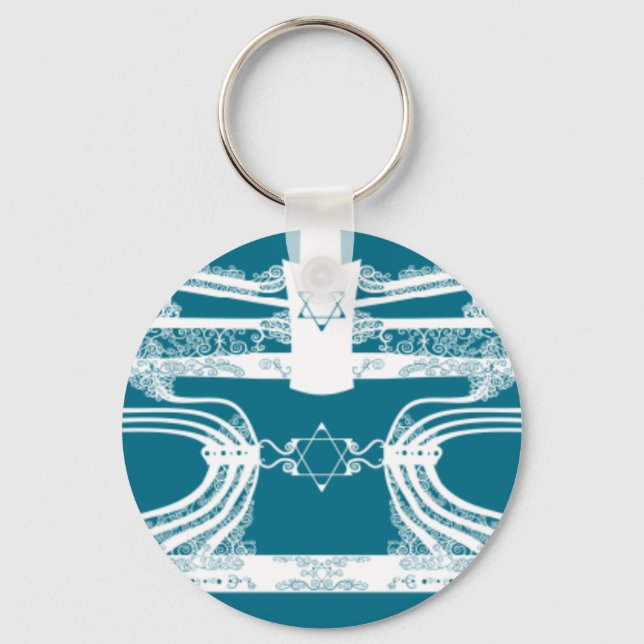 Menorah Key Ring (Front)