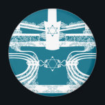 Menorah Magnet<br><div class="desc">Original Artwork by Thedustyphoenix.</div>