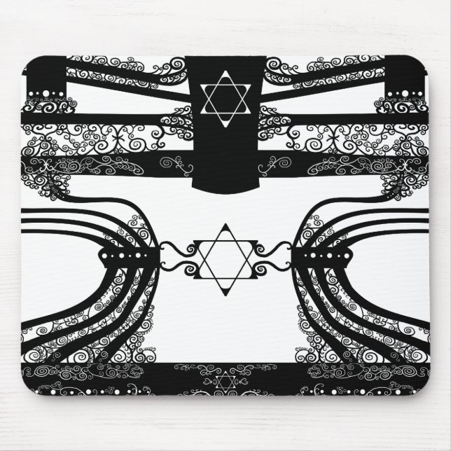 Menorah Mouse Pad (Front)