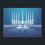 Menorah Postcard<br><div class="desc">Original Art by Thedustyphoenix.</div>