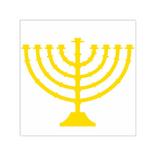 Menorah Self-inking Stamp
