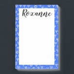 Menorah Star of David Hanukkah CUSTOMIZED Notepad<br><div class="desc">Make your shopping lists in style with this customisable grocery shopping,  meal planning or to-do list notepad. Customise or add text to suit your needs. Keep or delete the lines too. Check my shop for more sizes and styles!</div>