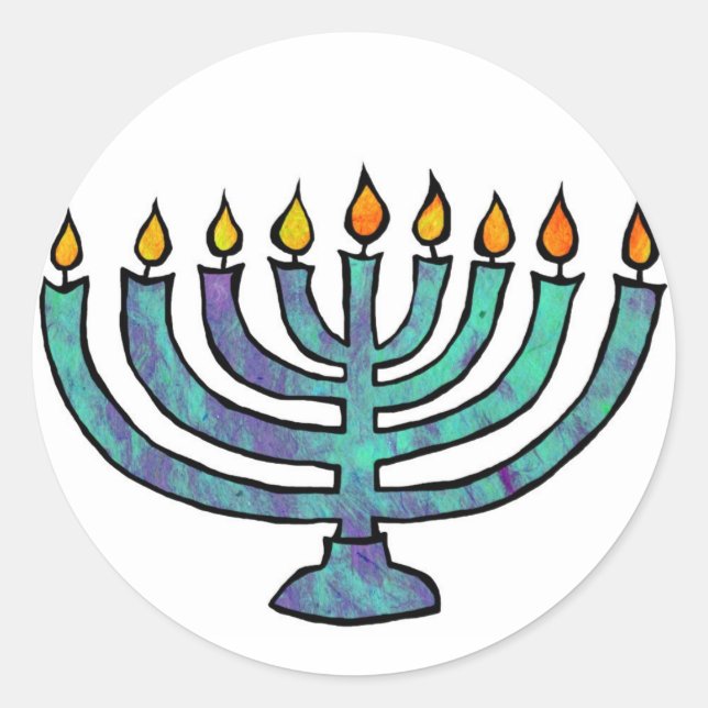 Menorah Stickers (Front)