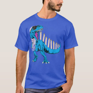 Menorasaurus Re T Re Dinosaur Hanukkah For Boys K T-Shirt