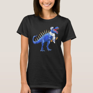 Menorasaurus Rex  Rex Dinosaur Hanukkah Mens Women T-Shirt