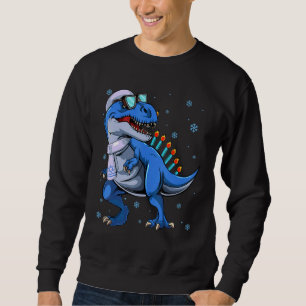 Menorasaurus Rex Shirt T Rex Dinosaur Hanukkah for