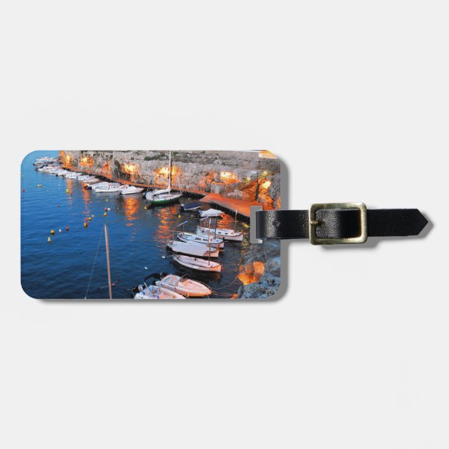 Menorca 2 luggage tag (Front Horizontal)